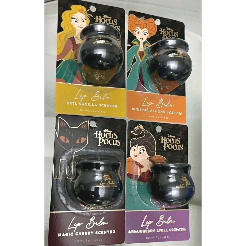 Disney Hocus Pocus Halloween Lip Balm Set